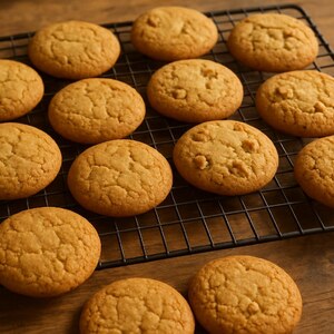 Biscotti alle noci e miele con scorza di limone