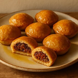 Dolcetti con miele, fichi secchi e bergamotto