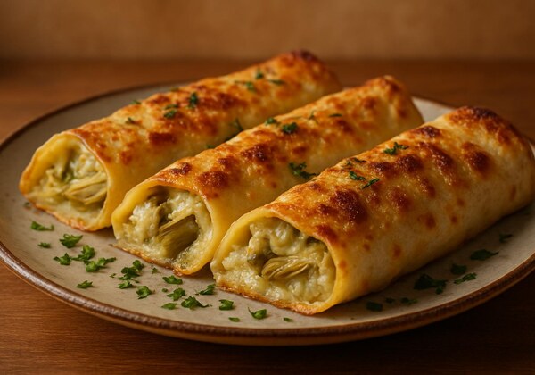 Carciofi e pecorino gratinati al forno