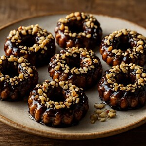 Dolcetti con miele, mandorle e vincotto