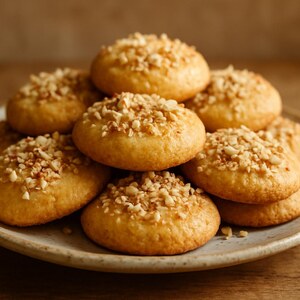 Dolcetti al miele con fichi secchi, mandorle e bergamotto