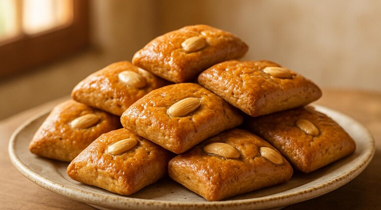Dolcetti al miele e mandorle