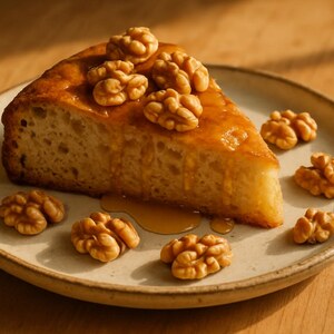 Pinza con noci e miele