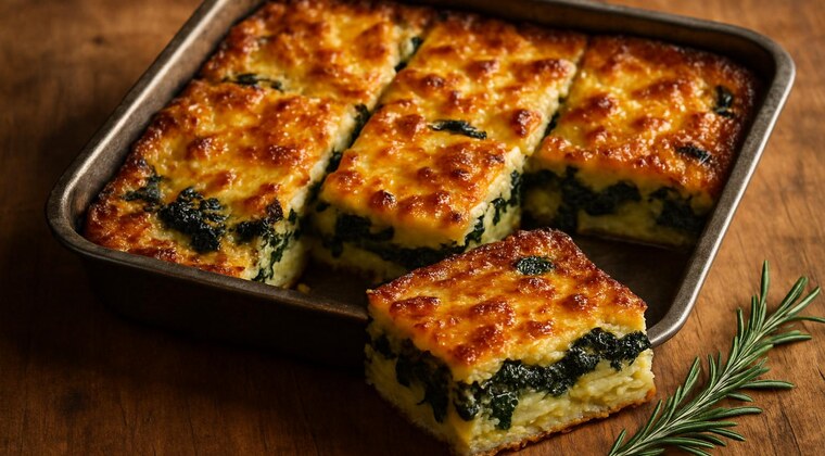Sformato di patate, cavolo nero e pecorino