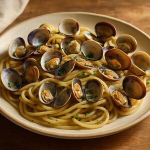 Spaghetti con vongole e aglio