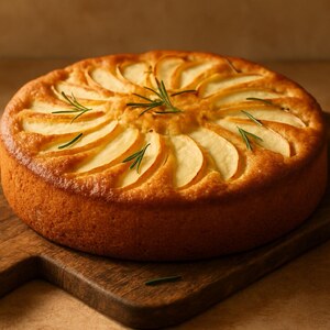 Torta rustica alle mele e rosmarino